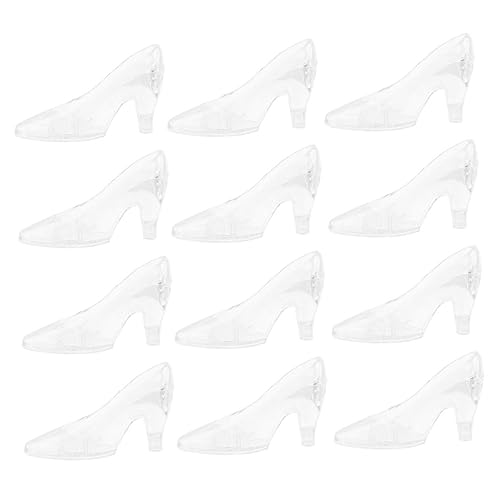 PartyKindom 24 Stück Teiliges Zarte Kristallschuhe Dekorative Miniatur High Heels aus Transparentem Kristall für Schreibtisch und Wiederverwendbar Leicht Stilvolles für Damen und Sammler PartyKindom 24 Stück Teiliges Zarte Kristallschuhe Dekorative Miniatur High Heels aus Transparentem Kristall für Schreibtisch und Wiederverwendbar Leicht Stilvolles für Damen und Sammler von PartyKindom