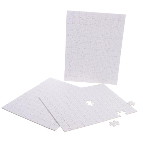 PartyKindom 3 Blätter Blanko Holzpuzzle Teilig Teile Sublimationsspielzeug DIY Bastelset für Kreative Lernspiele zum Selbstgestalten und Thermotransferdruck PartyKindom 3 Blätter Blanko Holzpuzzle Teilig Teile Sublimationsspielzeug DIY Bastelset für Kreative Lernspiele zum Selbstgestalten und Thermotransferdruck von PartyKindom