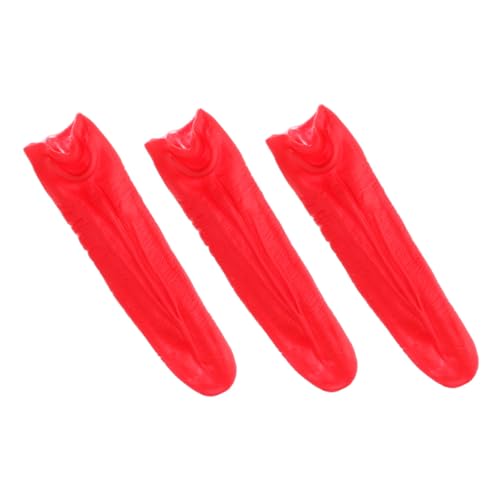 PartyKindom 3 Stück Rote Realistische Dehnbare Lange Zungen Requisiten für Halloween Bühnenauftritte Grusel Partys Cosplay und Scherzartikel Leicht und Detailgetreu Gestaltet PartyKindom 3 Stück Rote Realistische Dehnbare Lange Zungen Requisiten für Halloween Bühnenauftritte Grusel Partys Cosplay und Scherzartikel Leicht und Detailgetreu Gestaltet von PartyKindom