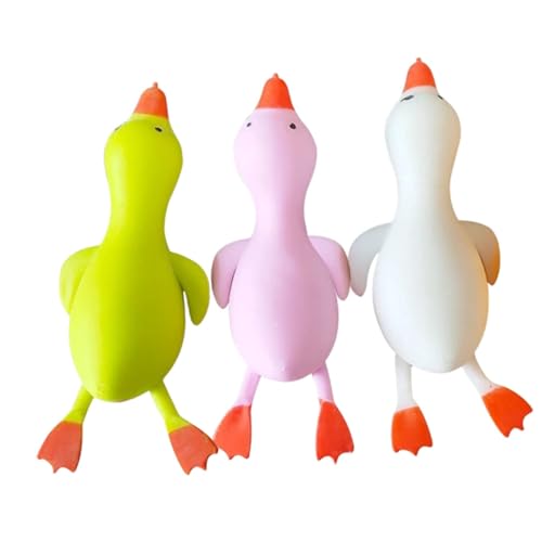 PartyKindom 3 Stück Teiliges Entenform Stressspielzeug Dehnbares Squeeze Toy zur Angst Stresslinderung Sensorisches Kinderspielzeug für Fingerübungen Partygeschenk Tragbar und Zufällige Farbe PartyKindom 3 Stück Teiliges Entenform Stressspielzeug Dehnbares Squeeze Toy zur Angst Stresslinderung Sensorisches Kinderspielzeug für Fingerübungen Partygeschenk Tragbar und Zufällige Farbe von PartyKindom