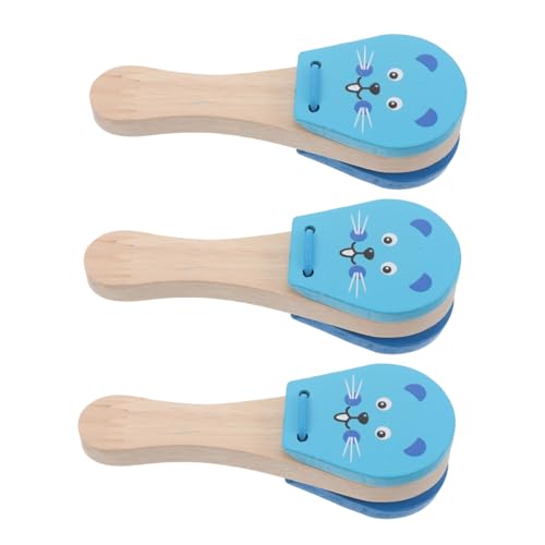 PartyKindom 3 Stück Teiliges Holz Klapperspielzeug für Junge Mädchen mit Mausmotiv Kleines Leichtes Percussion Instrument für Kleinkinder Frühe Musikförderung mit Tierischem Design Handgerecht PartyKindom 3 Stück Teiliges Holz Klapperspielzeug für Junge Mädchen mit Mausmotiv Kleines Leichtes Percussion Instrument für Kleinkinder Frühe Musikförderung mit Tierischem Design Handgerecht von PartyKindom