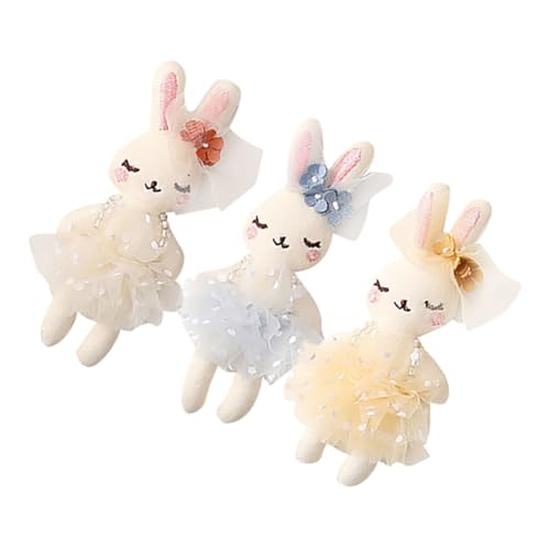 PartyKindom 3 Stück Teiliges Plüsch Kaninchen Deko aus PP Baumwolle Weiche DIY Hasen Puppe in Gelb und Schiefergrau Sichere Bastelspielzeuge für Erwachsene PartyKindom 3 Stück Teiliges Plüsch Kaninchen Deko aus PP Baumwolle Weiche DIY Hasen Puppe in Gelb und Schiefergrau Sichere Bastelspielzeuge für Erwachsene von PartyKindom