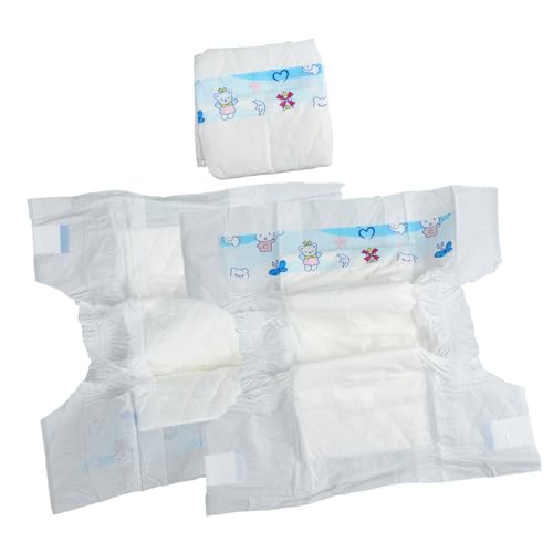 PartyKindom 3 Stück Teiliges Puppenwindel aus Strapazierfähigem Material Kleine Doll Accessoires Wiederverwendbare Puppenkleidung für Puppen für Ankleiden PartyKindom 3 Stück Teiliges Puppenwindel aus Strapazierfähigem Material Kleine Doll Accessoires Wiederverwendbare Puppenkleidung für Puppen für Ankleiden von PartyKindom