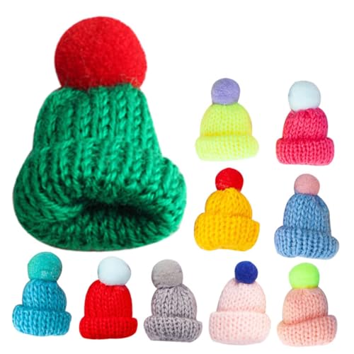 PartyKindom 30 Stück Teiliges Bunte Mini Strickmützen Weihnachtsmützen zum Basteln Kleine DIY Wollmützen als Dekoration für Puppenhäuser und Festliche Schmuckanhänger PartyKindom 30 Stück Teiliges Bunte Mini Strickmützen Weihnachtsmützen zum Basteln Kleine DIY Wollmützen als Dekoration für Puppenhäuser und Festliche Schmuckanhänger von PartyKindom
