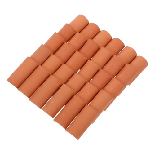 PartyKindom 30 Stück Teiliges Miniatur Dachziegel Realistische Kleine Ziegelsteine für DIY Puppenhaus Detailgetreue Modell Dachplatten Basteln Fördert Räumliche Vorstellungskraft und PartyKindom 30 Stück Teiliges Miniatur Dachziegel Realistische Kleine Ziegelsteine für DIY Puppenhaus Detailgetreue Modell Dachplatten Basteln Fördert Räumliche Vorstellungskraft und von PartyKindom