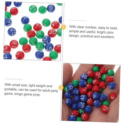 PartyKindom 3er Packungen Bunte Kunststoff Losbälle mit Klaren Zahlen für Tombola Partyspiele Raffle Events Geeignet für Zuhause Club und Geburtstagsfeiern PartyKindom 3er Packungen Bunte Kunststoff Losbälle mit Klaren Zahlen für Tombola Partyspiele Raffle Events Geeignet für Zuhause Club und Geburtstagsfeiern von PartyKindom