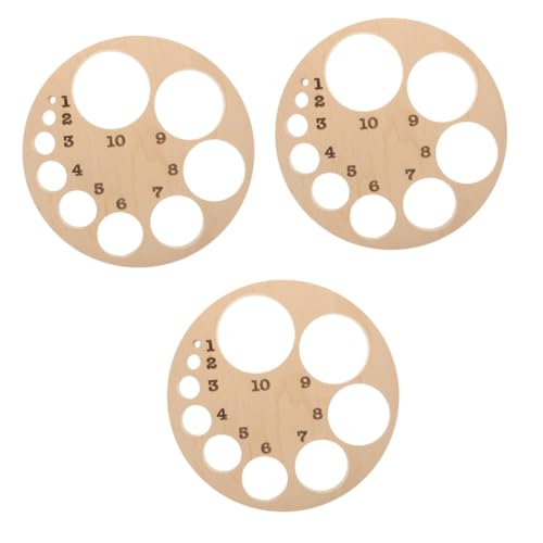 PartyKindom 3st Diagramm Des Gebärmutterhalses Klassen Rad Bausatz Hebammen- Geburtsdilatationsdiagramm Weiblich Perlen Beckenbodenmuskeltrainer Stärker Reflexologie Planke Hölzern Beige von PartyKindom