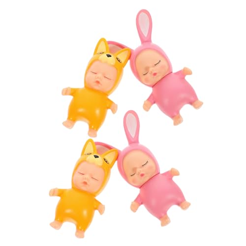 PartyKindom 4 Stück Teiliges Cake Ornament aus Langlebigem mit Süßen Schlafenden Babyfiguren Kompakte Tortenfigur Deko für Geburtstag Babyparty und Festliche Kuchenverzierung PartyKindom 4 Stück Teiliges Cake Ornament aus Langlebigem mit Süßen Schlafenden Babyfiguren Kompakte Tortenfigur Deko für Geburtstag Babyparty und Festliche Kuchenverzierung von PartyKindom