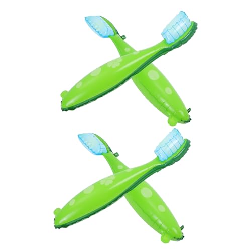 PartyKindom 4 Stück Teiliges Großes Zahnbürsten Luftballon Grün Plastisch Geformt Auffällige Party deko für Geburtstag Kinderfeier Gesundheitsbildung und Fasching PartyKindom 4 Stück Teiliges Großes Zahnbürsten Luftballon Grün Plastisch Geformt Auffällige Party deko für Geburtstag Kinderfeier Gesundheitsbildung und Fasching von PartyKindom