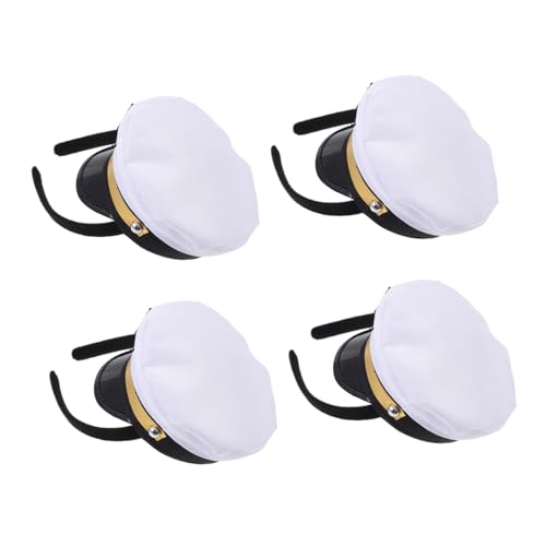 PartyKindom 4 Stück Teiliges Haarreif Einzigartiges Matrosen mützen Design Festliche Kopfbedeckung für Kostümpartys und Kinderschmuck Charmantes Zubehör für Mädchen und Feierlichkeiten PartyKindom 4 Stück Teiliges Haarreif Einzigartiges Matrosen mützen Design Festliche Kopfbedeckung für Kostümpartys und Kinderschmuck Charmantes Zubehör für Mädchen und Feierlichkeiten von PartyKindom