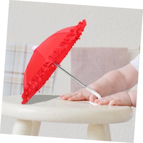 PartyKindom 4 Stück Teiliges Miniatur spielzeugregenschirm Bunte Kleine Dekorationsschirme Farbige Mini Umbrella Modelle als Puppenzubehör und Tischdeko für Kinderzimmer und Fotoshootings PartyKindom 4 Stück Teiliges Miniatur spielzeugregenschirm Bunte Kleine Dekorationsschirme Farbige Mini Umbrella Modelle als Puppenzubehör und Tischdeko für Kinderzimmer und Fotoshootings von PartyKindom