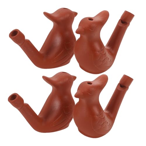 PartyKindom 4 Stück Teiliges Vogelwasserpfeifen aus Dekorative Vogelpfeifen mit Naturvogelklang Vielseitiges Outdoor für Camping und Deko Elegantes Design für Junge Mädchen PartyKindom 4 Stück Teiliges Vogelwasserpfeifen aus Dekorative Vogelpfeifen mit Naturvogelklang Vielseitiges Outdoor für Camping und Deko Elegantes Design für Junge Mädchen von PartyKindom