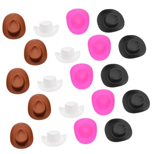 PartyKindom 40 Stück Teiliges Mini Cowboy Party Hüte Kleine Bunte Mini Hüte für Kuchen und Puppendekoration Vielseitig Einsetzbar für Festlichkeiten Fotoaufnahmen und Bastelprojekte PartyKindom 40 Stück Teiliges Mini Cowboy Party Hüte Kleine Bunte Mini Hüte für Kuchen und Puppendekoration Vielseitig Einsetzbar für Festlichkeiten Fotoaufnahmen und Bastelprojekte von PartyKindom