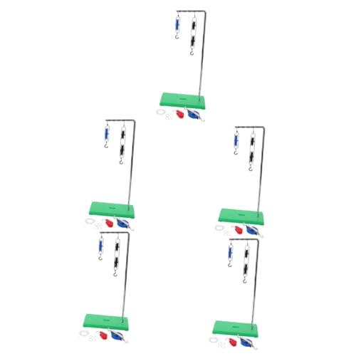 PartyKindom 5 Sätze Flaschenzug Energiewissenschaftliche Kits Physikalische Experimente mit Flaschenzügen naturwissenschaftliches Lernset Wissenschaftliches Lernspielzeug Lehrmittel Eisen von PartyKindom