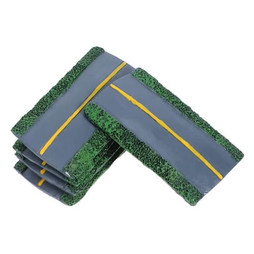 PartyKindom 5 Stück Miniatur Straßenmodell aus Resin Realistische Robuste Autobahn-Diorama-Figuren für Modellbahn Architektur Sandspiel Landschaft Einfach Integrierbar Vielseitig Kompatibel PartyKindom 5 Stück Miniatur Straßenmodell aus Resin Realistische Robuste Autobahn-Diorama-Figuren für Modellbahn Architektur Sandspiel Landschaft Einfach Integrierbar Vielseitig Kompatibel von PartyKindom