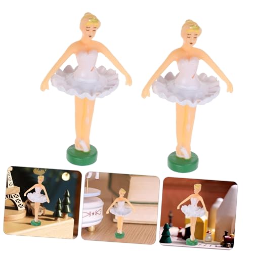 PartyKindom 5 Stück Teiliges Ballerina Tanzpuppe Musikbox Zubehör Prinzessin Figur aus Hochwertigem Material Bezaubernde Tanzende Mädchen Dekoration für Musikbox Sammler PartyKindom 5 Stück Teiliges Ballerina Tanzpuppe Musikbox Zubehör Prinzessin Figur aus Hochwertigem Material Bezaubernde Tanzende Mädchen Dekoration für Musikbox Sammler von PartyKindom