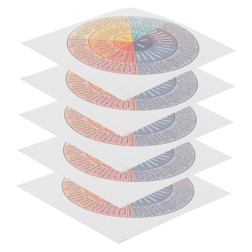 PartyKindom 5 Stück Teiliges Emotion Wheel Sticker aus Papier Selbstklebend Kreative Dekoration für Laptop Smartphone Koffer Einfach Anzubringen und Rückstandsfrei Entfernbar als für Freunde PartyKindom 5 Stück Teiliges Emotion Wheel Sticker aus Papier Selbstklebend Kreative Dekoration für Laptop Smartphone Koffer Einfach Anzubringen und Rückstandsfrei Entfernbar als für Freunde von PartyKindom