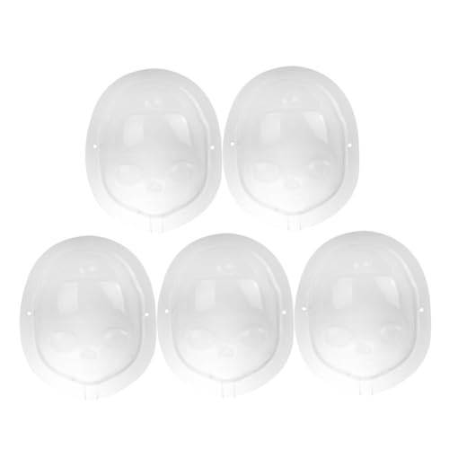 PartyKindom 5 Stück Teiliges Mini Puppen gesichtsmasken Transparent Staubdicht für DIY Puppenbasteln Geeignet für Kleine Bjd Puppen Makeup Zubehör Langlebig und Praktisch PartyKindom 5 Stück Teiliges Mini Puppen gesichtsmasken Transparent Staubdicht für DIY Puppenbasteln Geeignet für Kleine Bjd Puppen Makeup Zubehör Langlebig und Praktisch von PartyKindom
