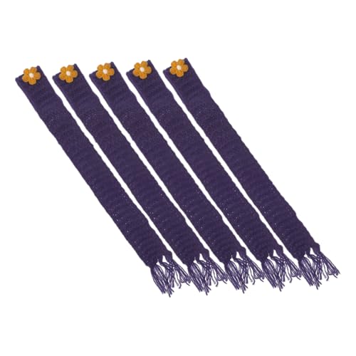 PartyKindom 5 Stück Teiliges Mini Strickschal für Puppen und Weinflaschendekoration Verstellbarer Weicher Wollschal in Elegantem für DIY Puppenzubehör und Kleine Geschenkideen PartyKindom 5 Stück Teiliges Mini Strickschal für Puppen und Weinflaschendekoration Verstellbarer Weicher Wollschal in Elegantem für DIY Puppenzubehör und Kleine Geschenkideen von PartyKindom