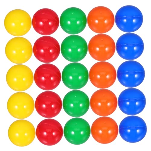 PartyKindom 50 Stück Teiliges Bunte Lotteriekugeln zum Öffnen Nahtlose Kleine Kunststoffbälle für Partyspiele Tombola Gewinnspiele und Veranstaltungsspiel Langlebig Leicht Tragbar PartyKindom 50 Stück Teiliges Bunte Lotteriekugeln zum Öffnen Nahtlose Kleine Kunststoffbälle für Partyspiele Tombola Gewinnspiele und Veranstaltungsspiel Langlebig Leicht Tragbar von PartyKindom