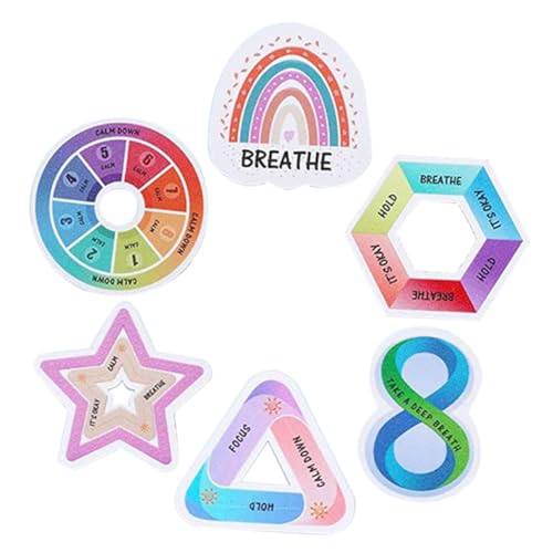 PartyKindom 6 Stück Sensorische Fingertip Aufkleber mit Rauer Oberfläche Farbenfrohes Design Selbstklebend Geeignet für Erwachsene und Jugendliche als Stressabbau für Handy Laptop Notizbuch PartyKindom 6 Stück Sensorische Fingertip Aufkleber mit Rauer Oberfläche Farbenfrohes Design Selbstklebend Geeignet für Erwachsene und Jugendliche als Stressabbau für Handy Laptop Notizbuch von PartyKindom