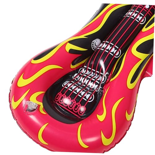 PartyKindom 6 Stück Teiliges Aufblasbare PVC Gitarren Langlebige Musikinstrumente für Bunte Luftgitarren als Party Deko Geburtstagsfeier und Musik Event Zubehör PartyKindom 6 Stück Teiliges Aufblasbare PVC Gitarren Langlebige Musikinstrumente für Bunte Luftgitarren als Party Deko Geburtstagsfeier und Musik Event Zubehör von PartyKindom