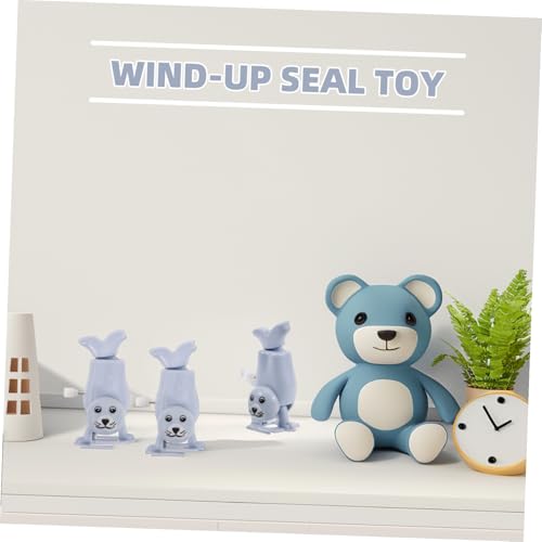 PartyKindom 6 Stück Teiliges Aufziehspielzeug mit Cartoon Seehund Nachhaltiges Federmechanismus ohne Batterien Robustes Material Geeignet als Geburtstags Party Füller für Familieninteraktion PartyKindom 6 Stück Teiliges Aufziehspielzeug mit Cartoon Seehund Nachhaltiges Federmechanismus ohne Batterien Robustes Material Geeignet als Geburtstags Party Füller für Familieninteraktion von PartyKindom