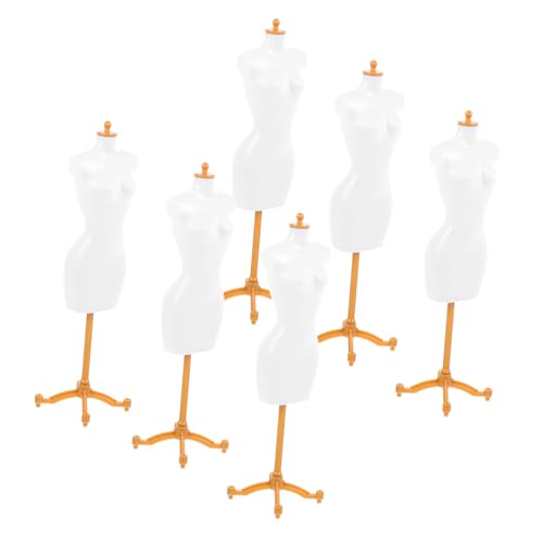 PartyKindom 6 Stück Teiliges Mini Puppenbügel aus Glattem Sicherem Material für Puppenkleider und Deko Kompakt und Robust für DIY Ankleiden und Puppenkleidung Präsentieren PartyKindom 6 Stück Teiliges Mini Puppenbügel aus Glattem Sicherem Material für Puppenkleider und Deko Kompakt und Robust für DIY Ankleiden und Puppenkleidung Präsentieren von PartyKindom