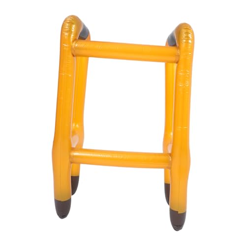 PartyKindom Aufblasbarer PVC Gehwagen Goldfarbig Leicht Partydeko Kinderkostüm Halloween Zubehör Spaßiges Aufblasbares Für Kinderfest PartyKindom Aufblasbarer PVC Gehwagen Goldfarbig Leicht Partydeko Kinderkostüm Halloween Zubehör Spaßiges Aufblasbares Für Kinderfest von PartyKindom