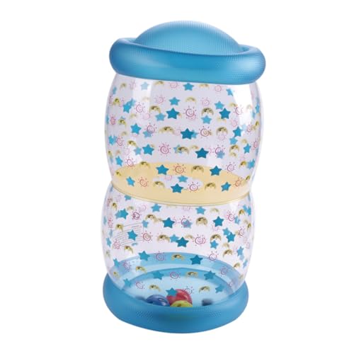 PartyKindom Aufblasbarer Roller aus PVC mit Auslaufschutz Leichter Trainingsrolle Muskel Koordinationsfähigkeit Sicherer Krabbeltrainer für Junge Mädchen Ab Jahr Blau PartyKindom Aufblasbarer Roller aus PVC mit Auslaufschutz Leichter Trainingsrolle Muskel Koordinationsfähigkeit Sicherer Krabbeltrainer für Junge Mädchen Ab Jahr Blau von PartyKindom