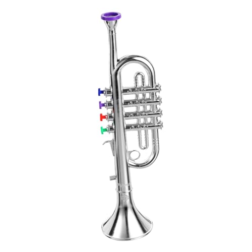 PartyKindom Delikates Kunststoff trompetenspielzeug für Realistisches Musikinstrument Geruchsneutral Langlebig Pädagogisches Musikspielzeug für Jungen und Mädchen Ab Jahren PartyKindom Delikates Kunststoff trompetenspielzeug für Realistisches Musikinstrument Geruchsneutral Langlebig Pädagogisches Musikspielzeug für Jungen und Mädchen Ab Jahren von PartyKindom