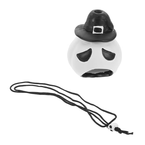 PartyKindom Einzigartige Mexikanische Schädelpfeife mit Gruseligem Todesschrei Langlebiges Partygeräuschspielzeug für Halloween Karneval und Streiche Handliches Benutzerfreundliches PartyKindom Einzigartige Mexikanische Schädelpfeife mit Gruseligem Todesschrei Langlebiges Partygeräuschspielzeug für Halloween Karneval und Streiche Handliches Benutzerfreundliches von PartyKindom