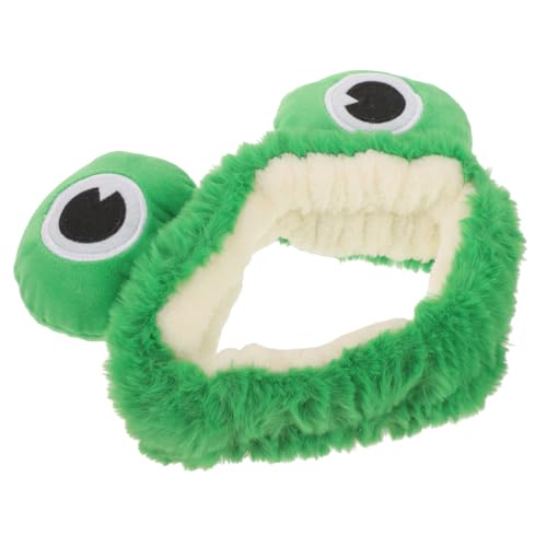 PartyKindom Frosch Stirnband aus Cartoon Haarreif für Mädchen Weiches Cosplay Accessoire Dekoratives Kopfband für Party Make Up und Gesichtsreinigung Bequem und Langlebig PartyKindom Frosch Stirnband aus Cartoon Haarreif für Mädchen Weiches Cosplay Accessoire Dekoratives Kopfband für Party Make Up und Gesichtsreinigung Bequem und Langlebig von PartyKindom