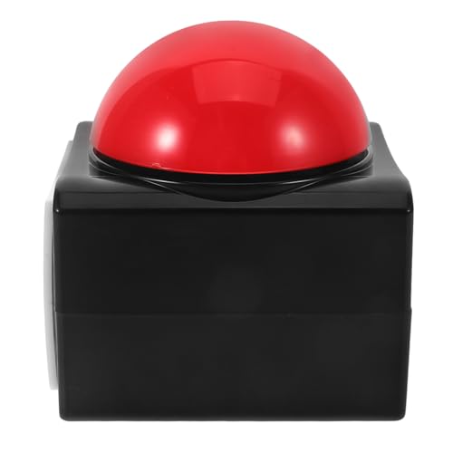 PartyKindom Game Answer Buzzer mit Licht und Sound Einfacher EIN Knopf Summer für Quizspiele und Party Vielseitiger Geräuscherzeuger für Klassenzimmer und Soziale Events Laut und PartyKindom Game Answer Buzzer mit Licht und Sound Einfacher EIN Knopf Summer für Quizspiele und Party Vielseitiger Geräuscherzeuger für Klassenzimmer und Soziale Events Laut und von PartyKindom