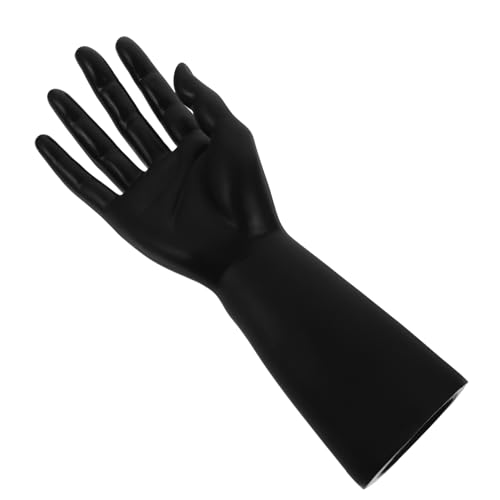 PartyKindom Handmodell-requisiten Schaufensterpuppenständer Displayhalter Für Handmodelle Handschmuckhalter Ausstellungsständer Für Handmodelle Handmodell-schmuckhalter Black Plastik von PartyKindom