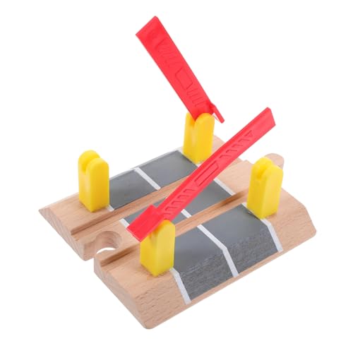 PartyKindom Holz Eisenbahn Zubehör Railing Absperrung Modell Absperrung Holzspielzeug für Kinderbahn Zubehör Realistisches Geländer für Eisenbahn Szenenbau PartyKindom Holz Eisenbahn Zubehör Railing Absperrung Modell Absperrung Holzspielzeug für Kinderbahn Zubehör Realistisches Geländer für Eisenbahn Szenenbau von PartyKindom