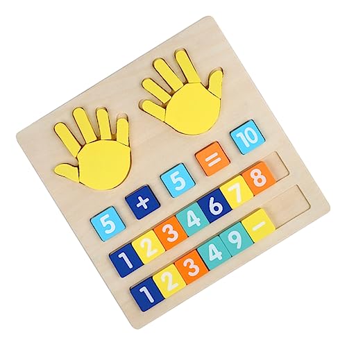 PartyKindom Holzspielzeug Zahlen Lernen mit Handzählfunktion Montessori Mathematik für Vorschulkinder Ab Jahren Pädagogisches Rechenspielzeug mit Glatten Kanten zur Kognitiven PartyKindom Holzspielzeug Zahlen Lernen mit Handzählfunktion Montessori Mathematik für Vorschulkinder Ab Jahren Pädagogisches Rechenspielzeug mit Glatten Kanten zur Kognitiven von PartyKindom