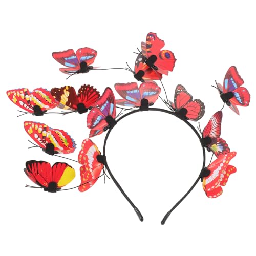 PartyKindom Koreanisches Braut-haarband mit Filigranen Schmetterlings-applikationen Leichtes Komfortables Design Romantisch für Hochzeiten Festivals und Festliche Anlässe PartyKindom Koreanisches Braut-haarband mit Filigranen Schmetterlings-applikationen Leichtes Komfortables Design Romantisch für Hochzeiten Festivals und Festliche Anlässe von PartyKindom