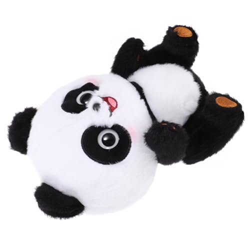PartyKindom Kuscheliges Panda Stofftier Plüschtier Cartoon Design Weiches Kuschelkissen Schlafzimmer Deko Mädchen Flauschiges Plüschspielzeug Waschbar PartyKindom Kuscheliges Panda Stofftier Plüschtier Cartoon Design Weiches Kuschelkissen Schlafzimmer Deko Mädchen Flauschiges Plüschspielzeug Waschbar von PartyKindom