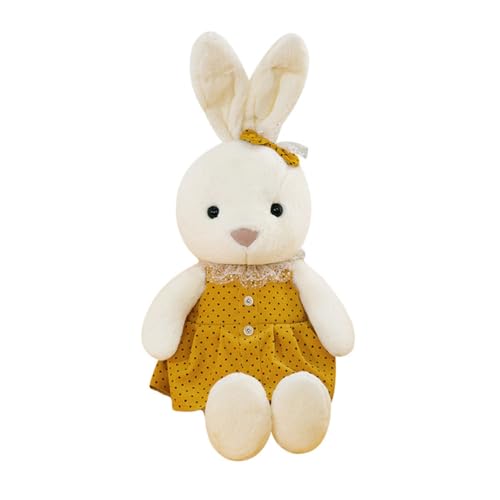 PartyKindom Kuscheliges Plüsch Kaninchen Weiches Bunny Stofftier als Geschenkidee für Junge Mädchen und Familie Niedliche Häschen Puppe zum und Dekorieren PartyKindom Kuscheliges Plüsch Kaninchen Weiches Bunny Stofftier als Geschenkidee für Junge Mädchen und Familie Niedliche Häschen Puppe zum und Dekorieren von PartyKindom