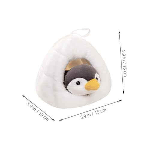 PartyKindom Kuschelweiches Plüschtier Pinguin Stofftier Niedliches Flauschiges Kuscheltier Detailreich Verarbeitet Dekoratives Tragbares Schmusetier für Sofa Bett und Auto PartyKindom Kuschelweiches Plüschtier Pinguin Stofftier Niedliches Flauschiges Kuscheltier Detailreich Verarbeitet Dekoratives Tragbares Schmusetier für Sofa Bett und Auto von PartyKindom