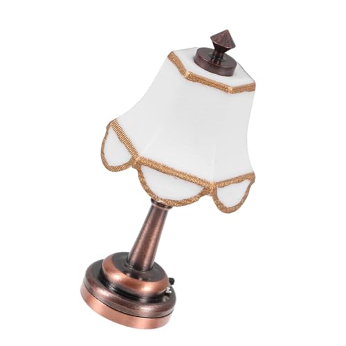 PartyKindom LED Mini Nachttischlampe für Puppenhaus Zubehör Einfache Installation Dekorative Miniatur Schreibtischleuchte für DIY Mini Häuser PartyKindom LED Mini Nachttischlampe für Puppenhaus Zubehör Einfache Installation Dekorative Miniatur Schreibtischleuchte für DIY Mini Häuser von PartyKindom