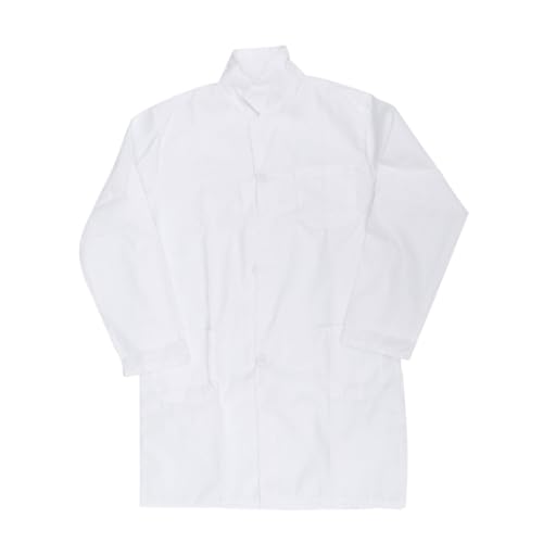 PartyKindom Laborkittel Dünn Weiß Baumwolle Kinderkostüm Arztkittel für Jungen und Mädchen Kleines Größenangebot Atmungsaktiver Weißer Labormantel für Cosplay und Fotoshooting PartyKindom Laborkittel Dünn Weiß Baumwolle Kinderkostüm Arztkittel für Jungen und Mädchen Kleines Größenangebot Atmungsaktiver Weißer Labormantel für Cosplay und Fotoshooting von PartyKindom