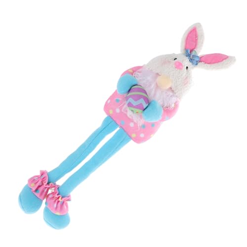 PartyKindom Langbeiniges Hasen Kuscheltier aus Weichem Polyester Lebendige Cartoon Dekoration und Vielseitiges Party Accessoire Plüschtier für Kinderzimmer und Fotorequisiten PartyKindom Langbeiniges Hasen Kuscheltier aus Weichem Polyester Lebendige Cartoon Dekoration und Vielseitiges Party Accessoire Plüschtier für Kinderzimmer und Fotorequisiten von PartyKindom