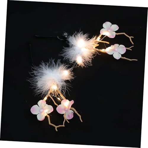 PartyKindom Leuchtendes Weihnachts Haarband mit Geweihzweigen Weichem Plüsch Komfortabel und Langlebig Geeignet für Festtagsfeiern Kostümpartys und Hochzeiten Stilvoller Haarschmuck für Damen PartyKindom Leuchtendes Weihnachts Haarband mit Geweihzweigen Weichem Plüsch Komfortabel und Langlebig Geeignet für Festtagsfeiern Kostümpartys und Hochzeiten Stilvoller Haarschmuck für Damen von PartyKindom