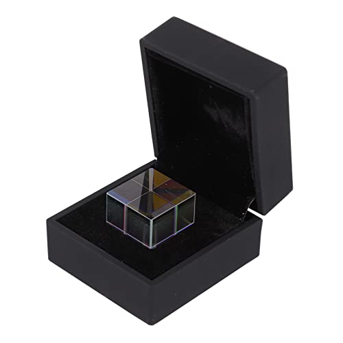 PartyKindom Kristallprisma Quadratisch Optisches Prisma Heilkristall Geschenkbox Inklusive Stabiles Glas von PartyKindom