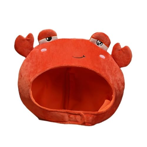 PartyKindom Lustige Krabbenmütze aus Leichtem Bequemes Hautfreundliches Material als Party und Fotorequisit Auffälliges Design für Karneval und Festtagsfeiern PartyKindom Lustige Krabbenmütze aus Leichtem Bequemes Hautfreundliches Material als Party und Fotorequisit Auffälliges Design für Karneval und Festtagsfeiern von PartyKindom