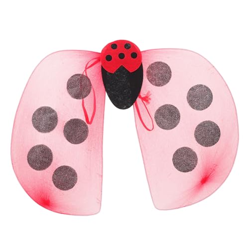 PartyKindom Marienkäfer Kostüm Flügel Mädchen Cosplay Ladybug Fairy Wings aus Verstellbare Schultergurte Leichtes Dress Up für Halloween Karneval Geburtstag Party Zufällige Zufällige Farbe PartyKindom Marienkäfer Kostüm Flügel Mädchen Cosplay Ladybug Fairy Wings aus Verstellbare Schultergurte Leichtes Dress Up für Halloween Karneval Geburtstag Party Zufällige Zufällige Farbe von PartyKindom