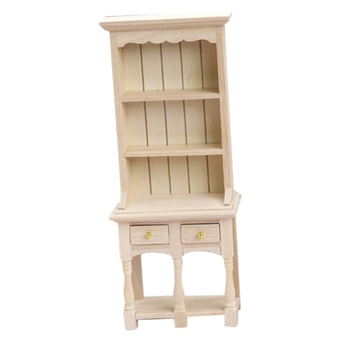 PartyKindom Maßstab Holz Schrank mit Zwei Türen und Kleines Miniaturmöbel für DIY Puppenhaus Schlafzimmer und Esszimmer Leichtes Mini Aufbewahrungsmöbel Zubehör PartyKindom Maßstab Holz Schrank mit Zwei Türen und Kleines Miniaturmöbel für DIY Puppenhaus Schlafzimmer und Esszimmer Leichtes Mini Aufbewahrungsmöbel Zubehör von PartyKindom