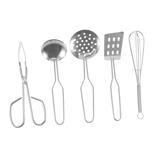 PartyKindom Mini Kochgeschirr Set Teilig Realistische Kindgerechte Küchenutensilien aus Sicherem Material Fördert Motorik und Rollenspiel für Interaktives Familienkochen PartyKindom Mini Kochgeschirr Set Teilig Realistische Kindgerechte Küchenutensilien aus Sicherem Material Fördert Motorik und Rollenspiel für Interaktives Familienkochen von PartyKindom